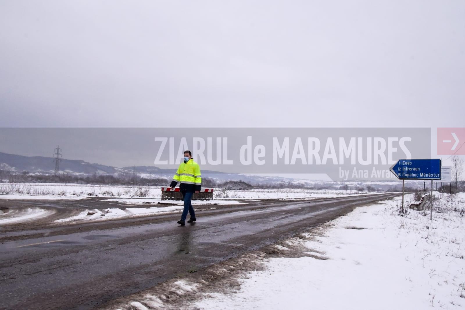 Ceață în zonele joase; drumurile județene și naționale din Maramureș sunt curate