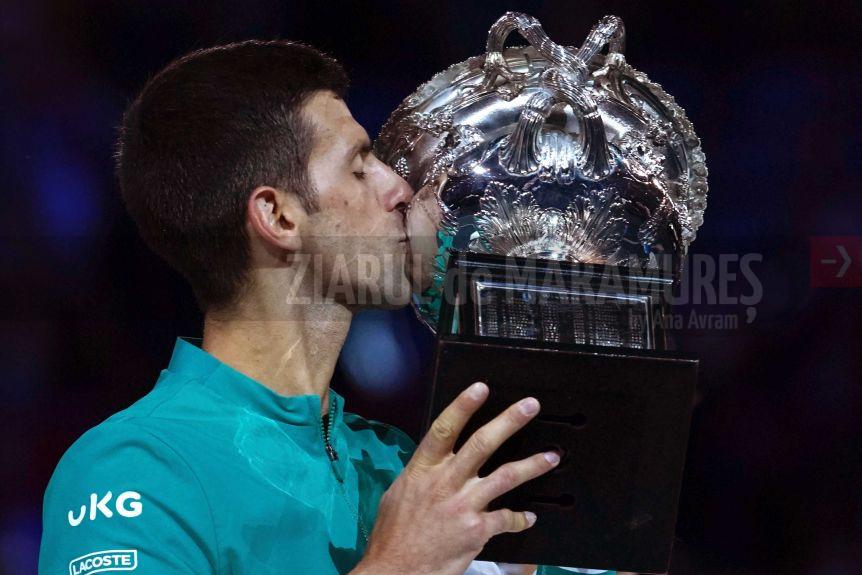 Tenismanul sârb Novak Djokovic a câştigat pentru a noua oară în cariera sa turneul Australian Open