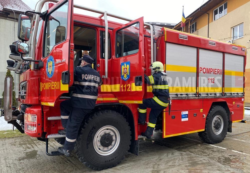 VIDEO-Autospecială off-road pentru intervențiile pompierilor din Borșa și Vișeu de Sus