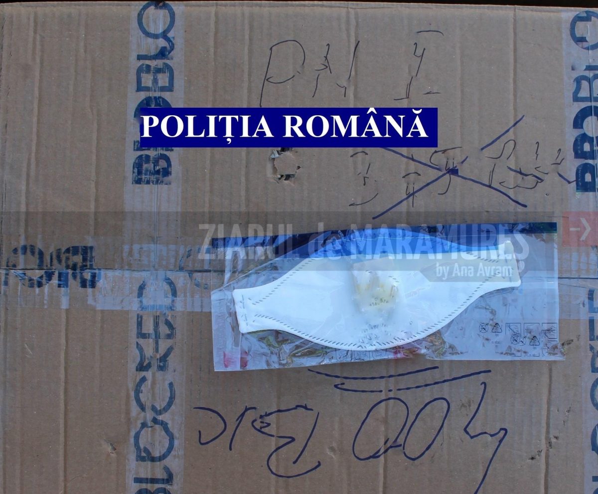 Maramureș: Polițiștii caută dovezi în privința unor măști contrafăcute și comercializate către un spital suport covid