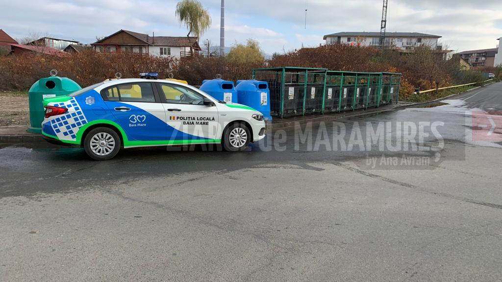 Baia Mare: Zece platforme de colectare a deșeurilor menajere, monitorizate de polițiștii locali
