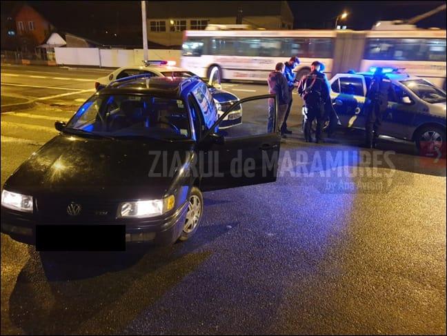 După ce a gonit mașina kilometri buni, un tânăr din TG. Lăpuș a ajuns în Centrul de Reținere al Poliției Maramureș