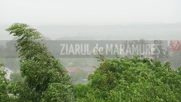 Cod galben de vânt în Maramureș, dar și în alte județe din țară