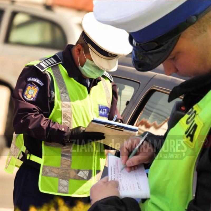 Maramureș: Peste 20.000 de sancţiuni aplicate de poliţişti pentru abateri rutiere