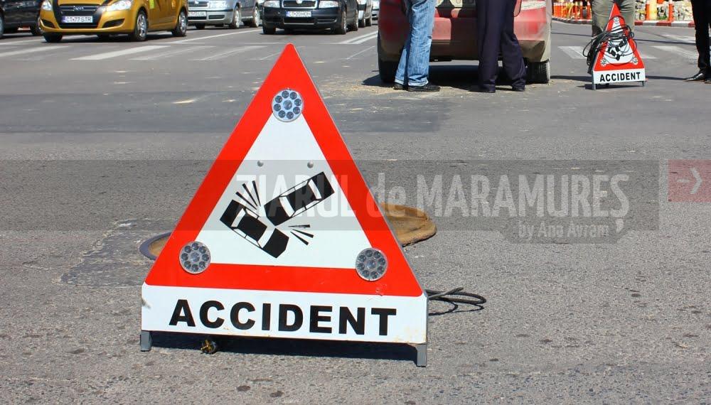 Maramureș: Patru accidente rutiere într-o singură zi