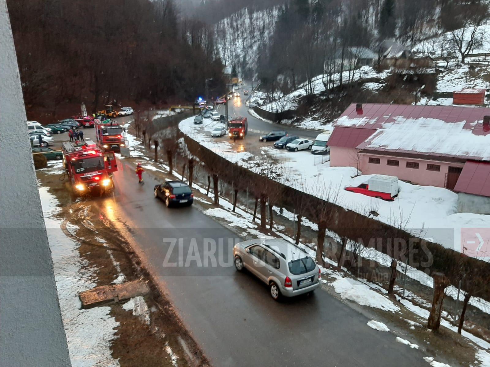 VIDEO-71 de persoane au fost evacuate din Spitalul de Psihiatrie Cavnic
