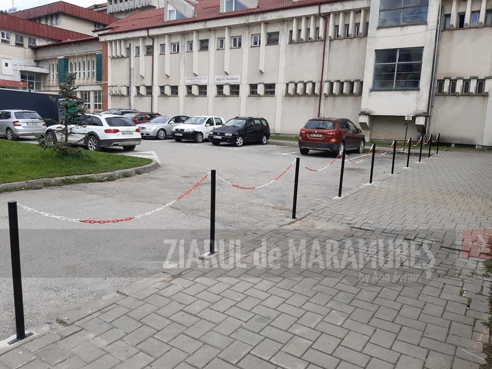 Aleea pietonală spre Centrul de vaccinare Borșa a fost securizată