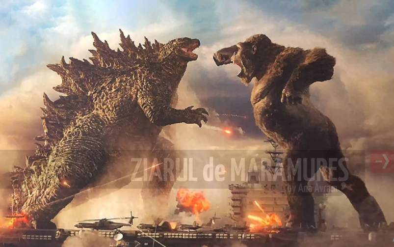 Filmul „Godzilla vs. Kong” a stabilit un nou record în box-office-ul nord-american din era pandemiei