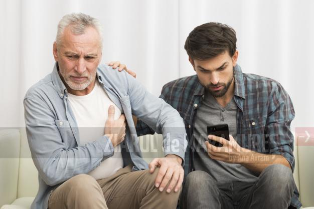 Semnele și simptomele unui atac de cord. Apelă imediat la 112!