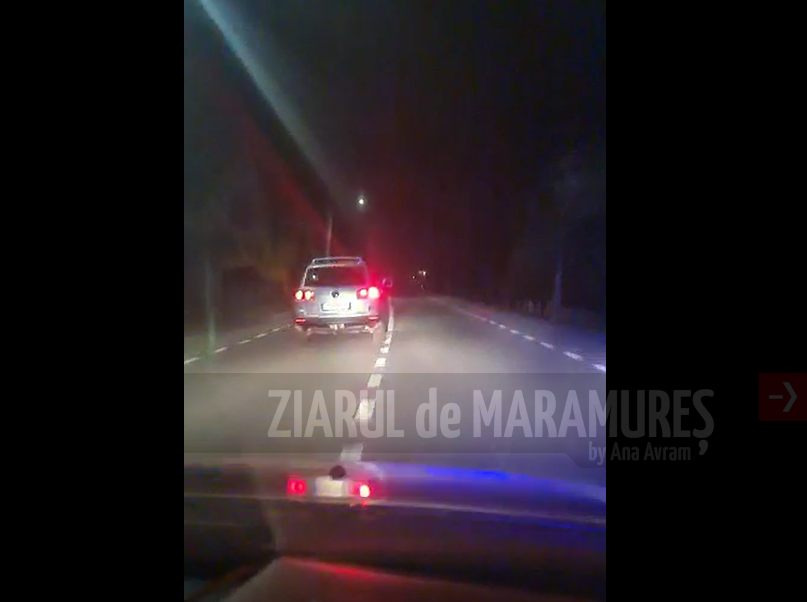 VIDEO-”Trage pe dreapta, că trag!” Borșean urmărit în trafic de polițiști. Omul nu avea permis de conducere