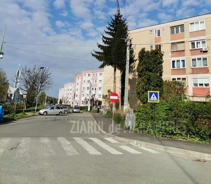 ANUNȚ-Primăria Baia Sprie: Sens unic pe tronsonul de strada din direcția zona Complex către pod grădiniță