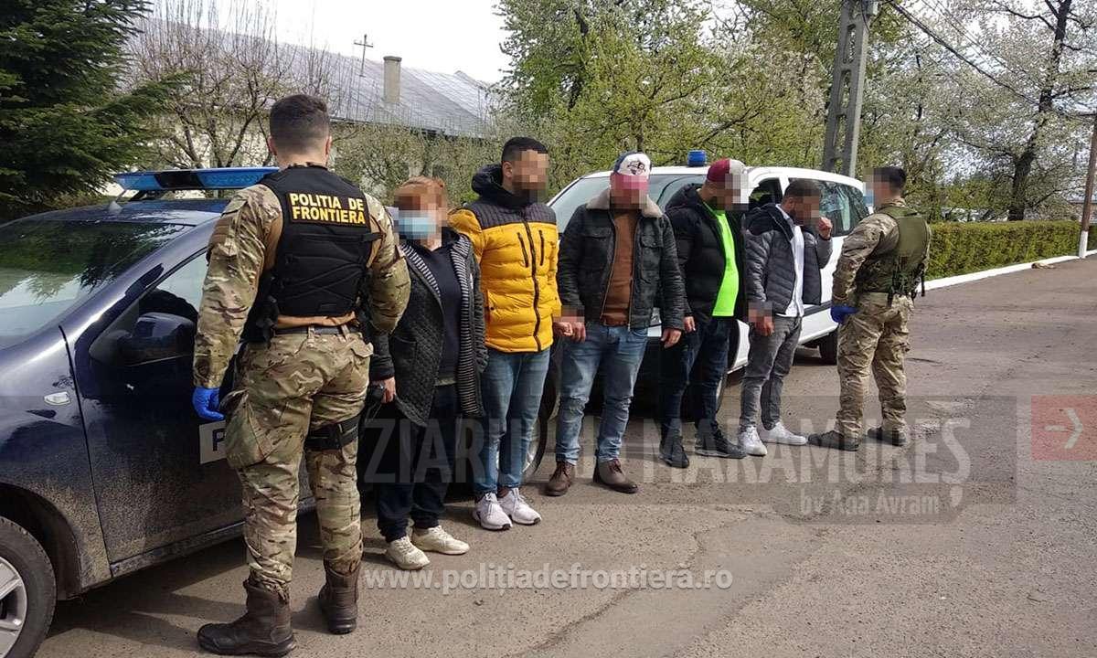 Patru algerieni şi o ucraineancă opriți din drumul ilegal spre vestul Europei