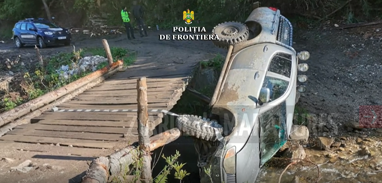(VIDEO)Braconier oprit cu focuri de armă, în această dimineață, în apropiere de Borșa