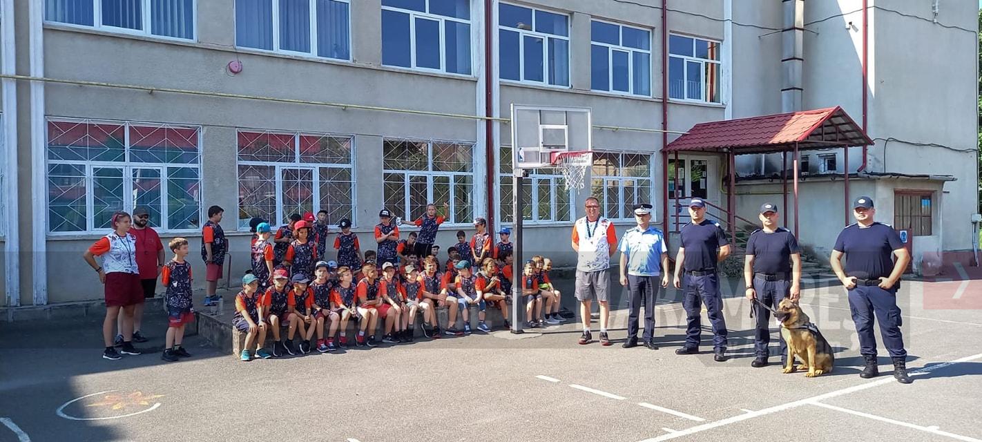 Jandarmeria Maramureș: 180 de copii au participat ieri în programul ”Vacanță în siguranță”