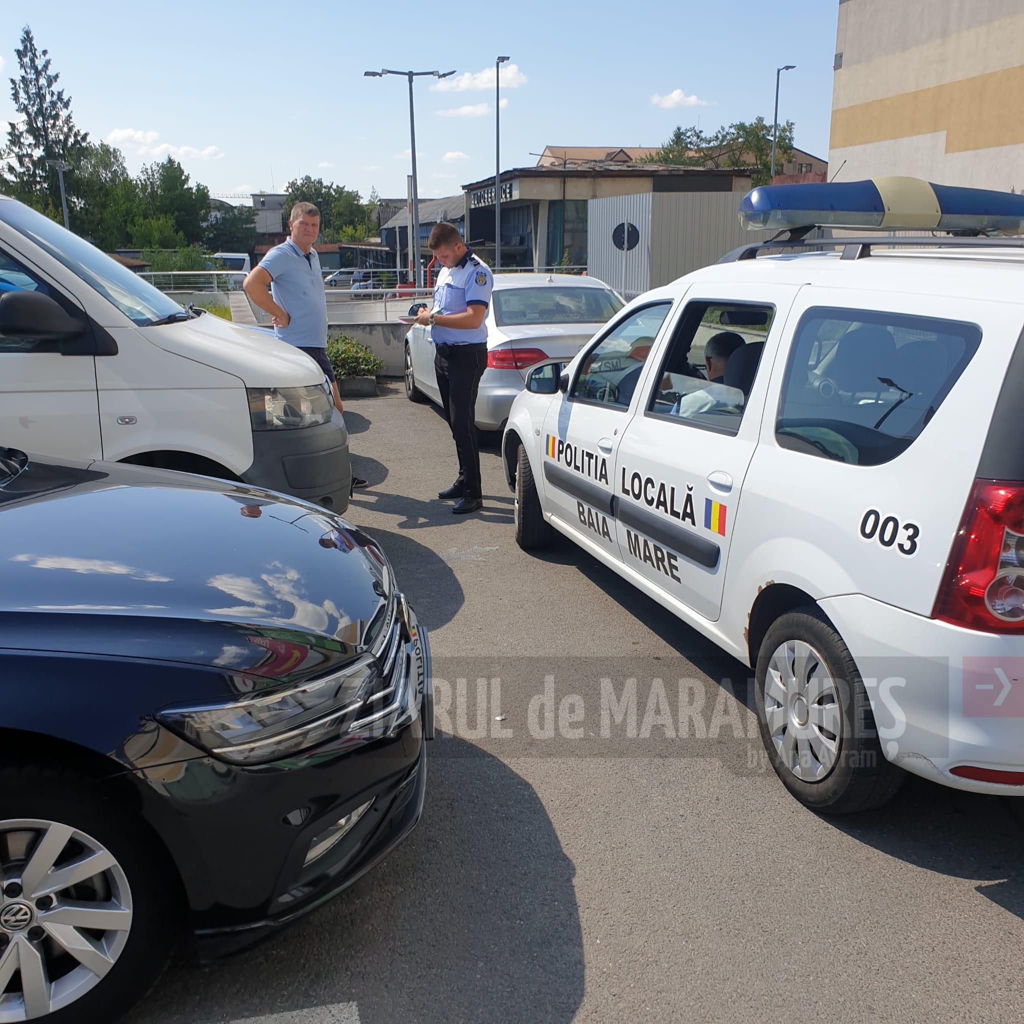 Baia Mare: Sancțiuni în valoare de 43.100 de lei aplicate șoferilor care nu și-au achitat staționarea în parcările publice cu plată