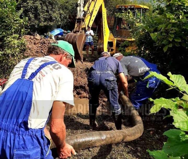 SC VITAL: În Satu Nou de Jos sunt efectuate lucrări de reparații și modernizare. Consumatori, fără apă potabilă