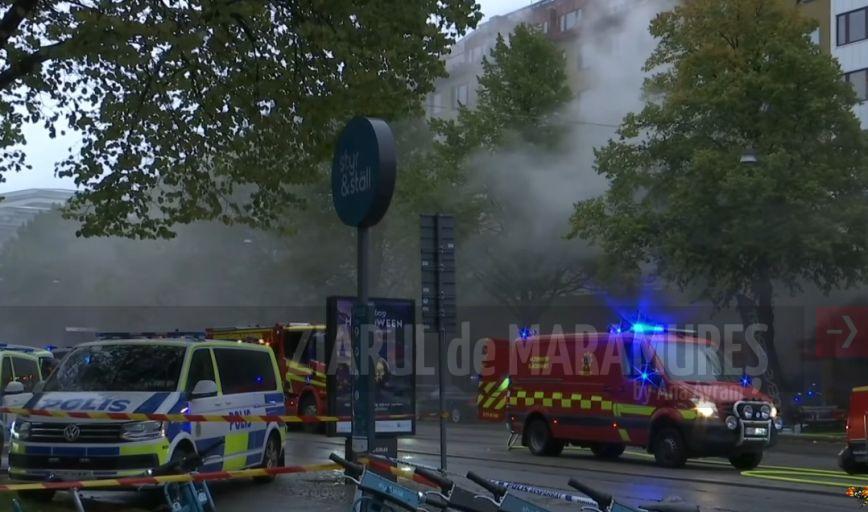 Suedia: Aproximativ 25 de persoane, spitalizate în urma unei explozii survenite în oraşul Göteborg