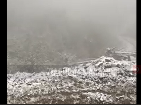 Prima ninsoare în Maramureș la altitudini de peste 1300 m