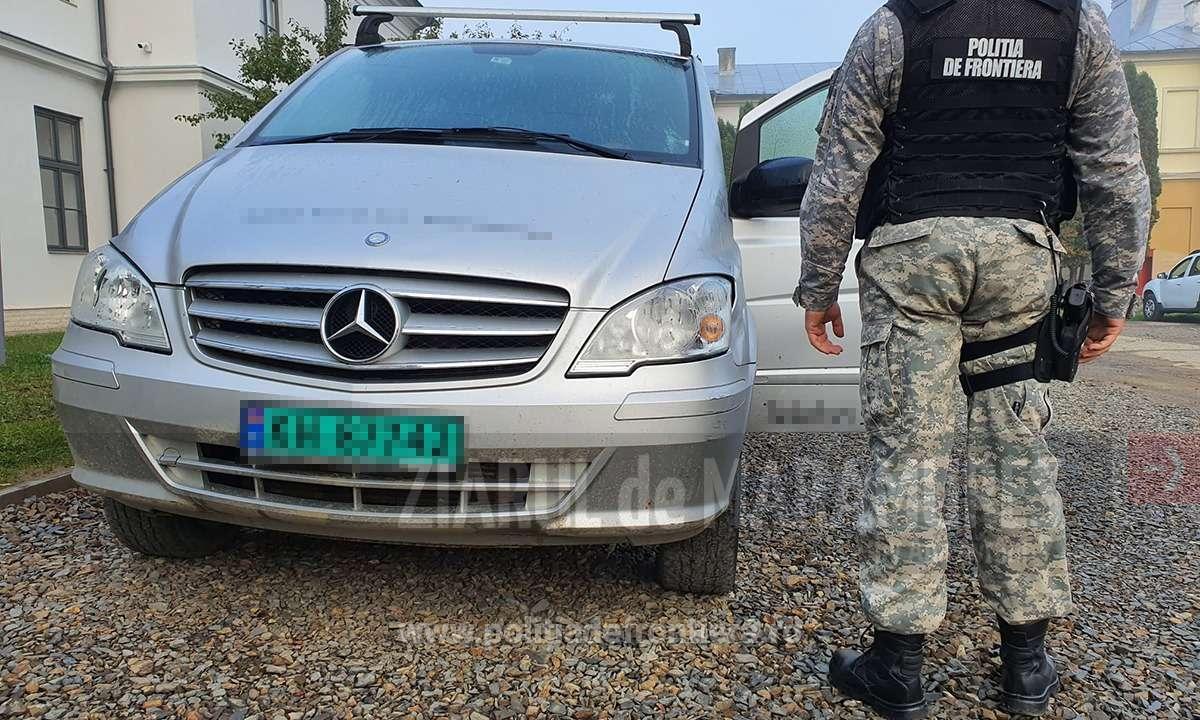 Autoturism căutat în Norvegia, găsit la Vișeu de Jos de polițiștii de frontieră