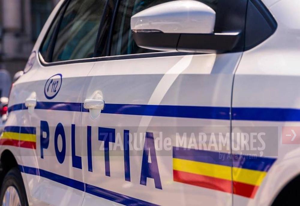 Maramureș: Șofer urmărit în trafic de polițiștii din Ulmeni