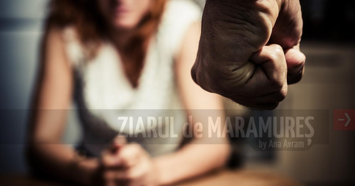 Băimărean oprit de polițiști să-și mai agreseze nevasta