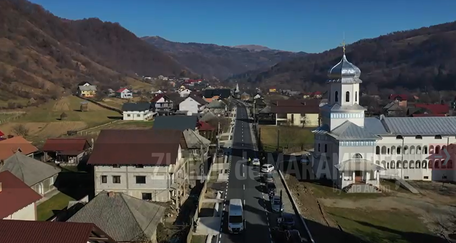 VIDEO-Valea Ruscovei, Drumul Județean 187, reabilitat