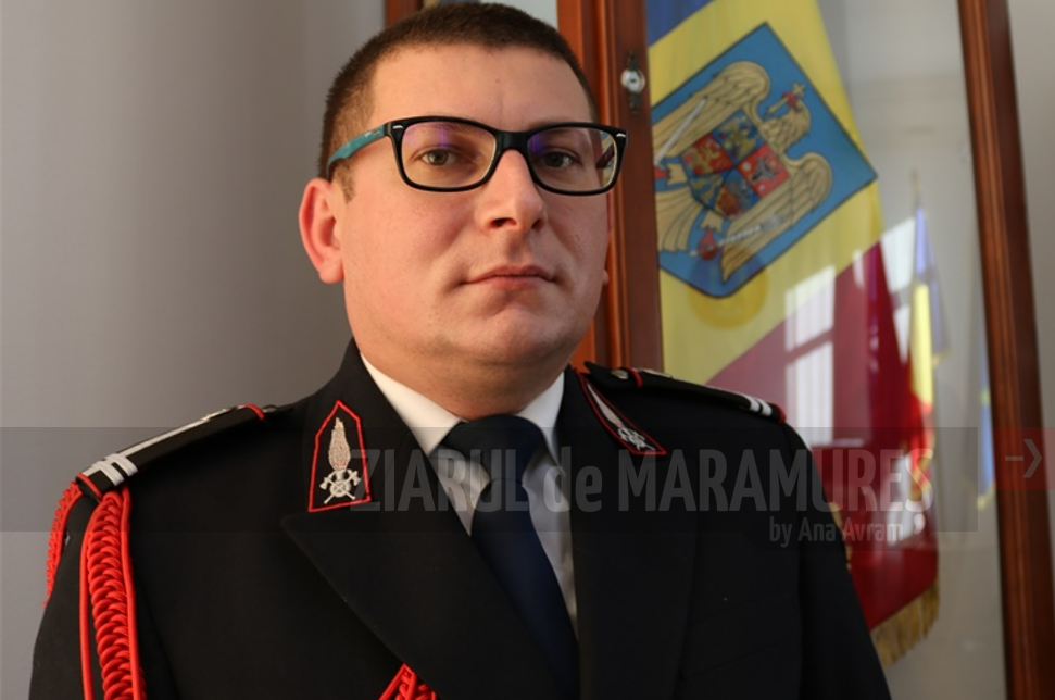 Lt. col. ing. Pițiș Marian, noul șef al ISU Maramureș