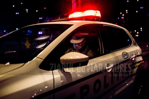 Bucureștean prins la volan fără permis, de polițiștii din Seini