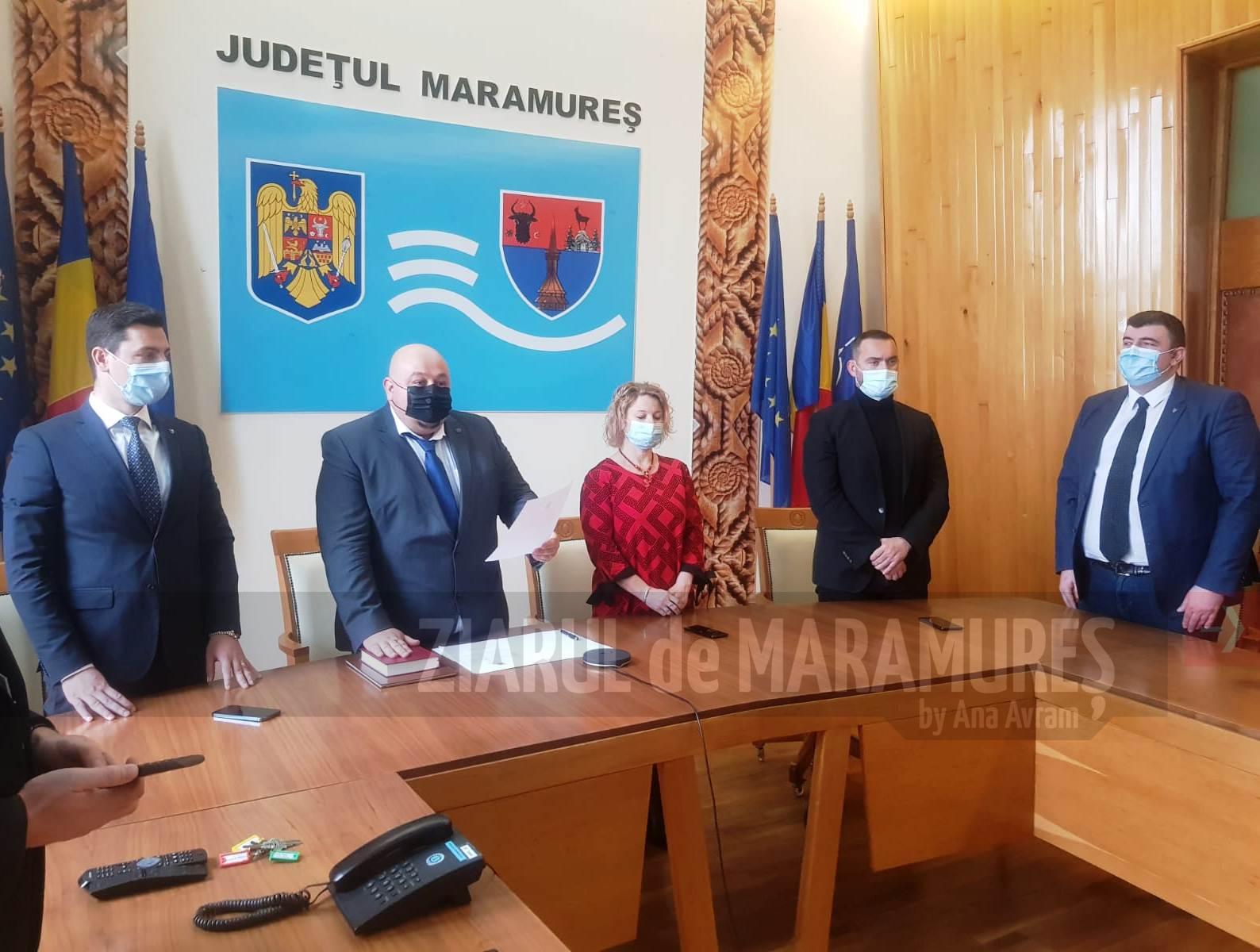 Rudolf Stauder a depus joi jurământul pentru investirea sa, în funcția de prefect al județului Maramureș