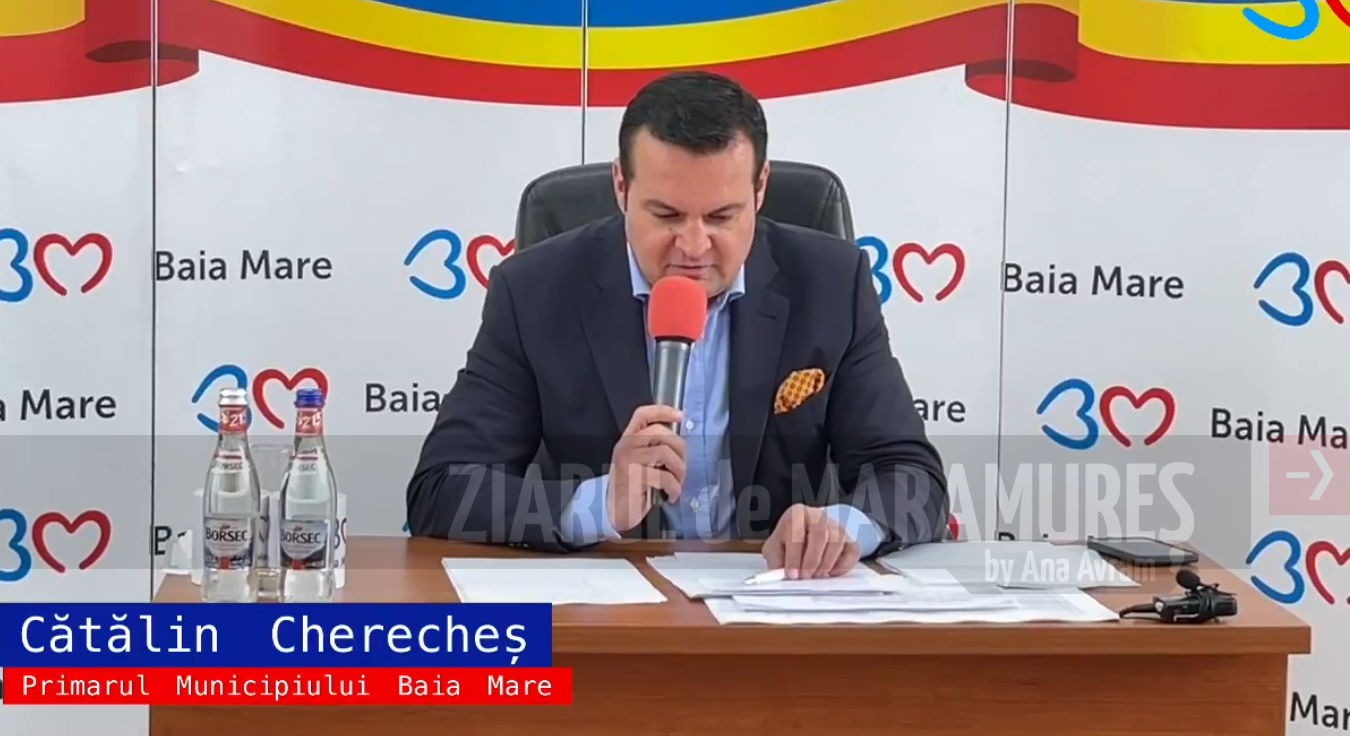 Cătălin Cherecheș, primar: ”Municipiul Baia Mare va oferi 1.000 de pachete sanitare și de igienă. Alimentele de bază ar trebui să meargă și spre cei care cazează aceste familii de refugiați”