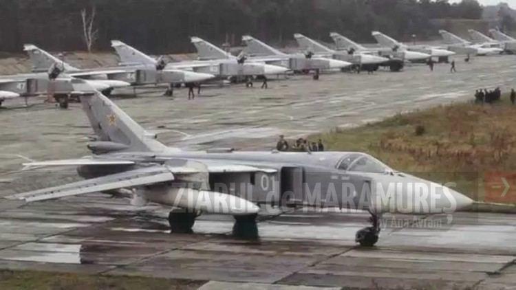 Rusia a transferat 10 bombardiere Suhoi Su-24 din peninsula Crimeea către baze aeriene de rezervă