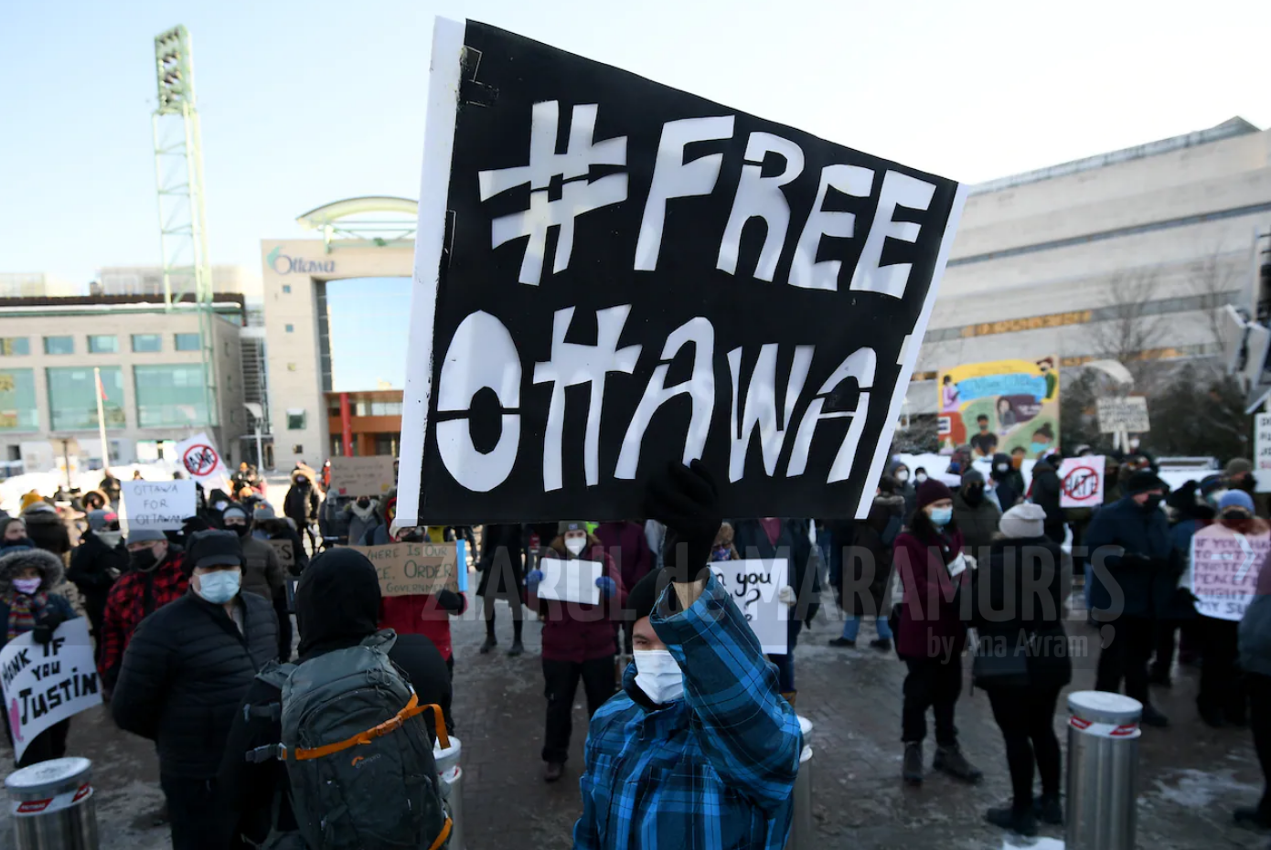 Canada: Primarul capitalei Ottawa declară ”stare de urgență” din cauza manifestațiilor împotriva măsurilor sanitare