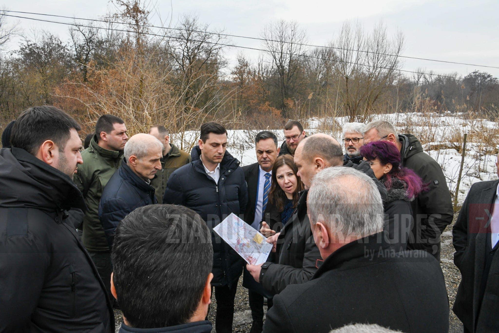 Președintele Ionel Bogdan, în vizită de lucru la Bila Tserkva. Tema-locația noului Pod peste Tisa de partea ucraineană