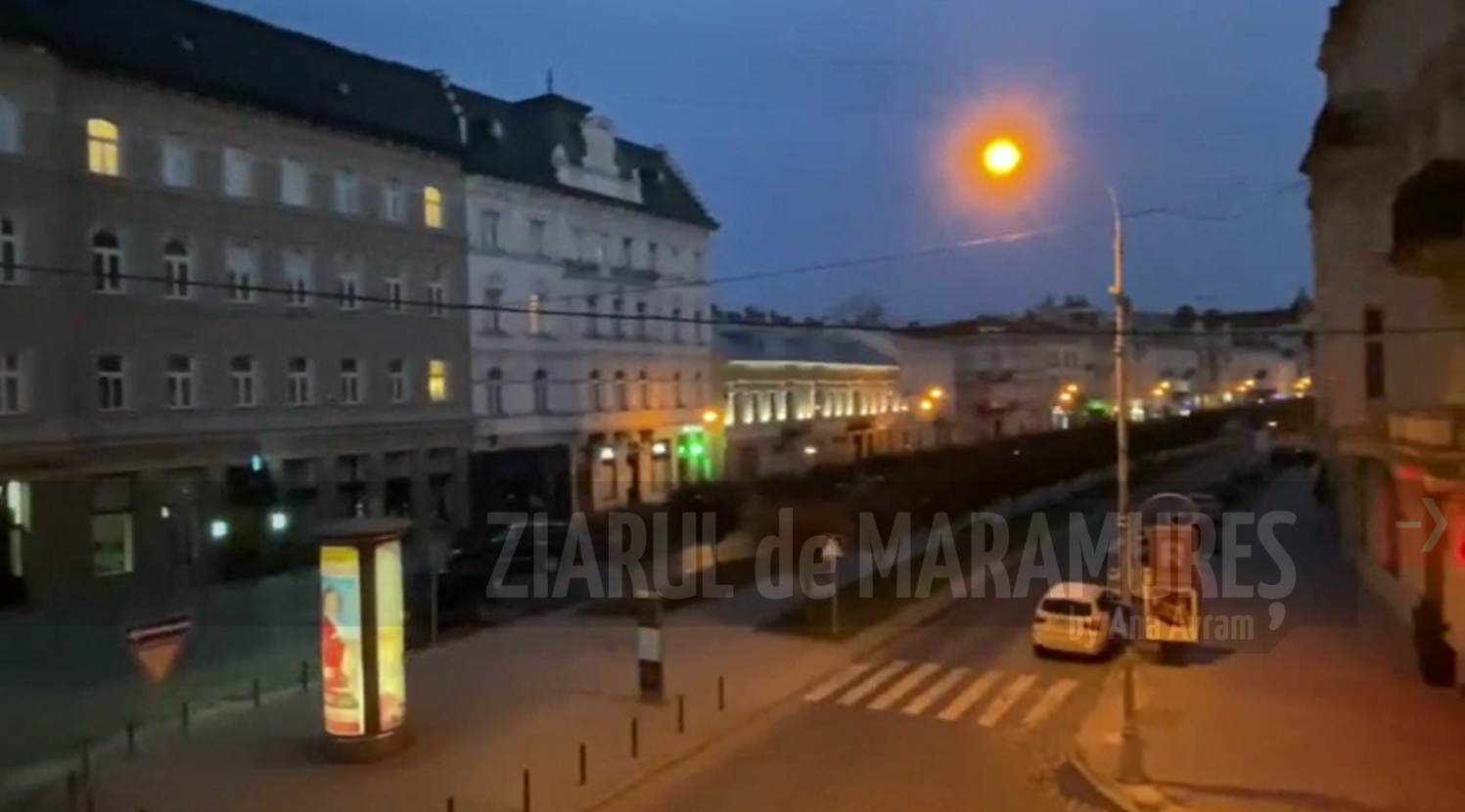 Sirenele au răsunat în această dimineață în Lviv, vestul Ucrainei