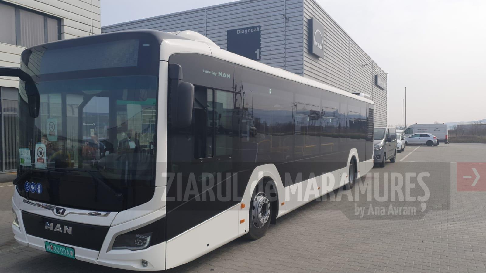 Introducerea celor 9 autobuze pe linia Baia Sprie-Baia Mare a dus la creșterea numărului de călători