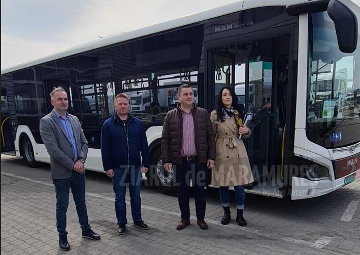 S-a făcut recepția pentru autobuzul hibrid care va circula pe ruta Baia Sprie-Baia Mare