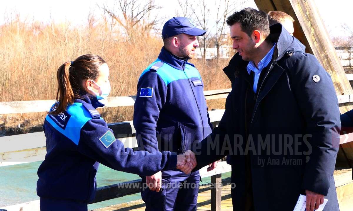 Șeful Poliției de Frontieră Romane, în vizită la PTF Sighetu Marmației. Personal suplimentat în vamă