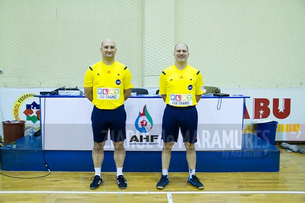 Arbitri din Azerbaidjan la prima manșă a semifinalei Cupei Europa