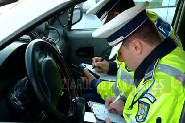 Polițiștii din Ocna Șugatag și Sarasău au verificat 80 de autovehicule. 34 de abateri la regimul rutier