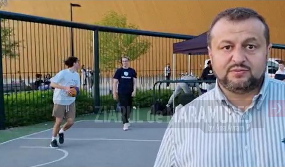 VIDEO-Bogdănel Gavra prezintă un teren de basket din Helsinki