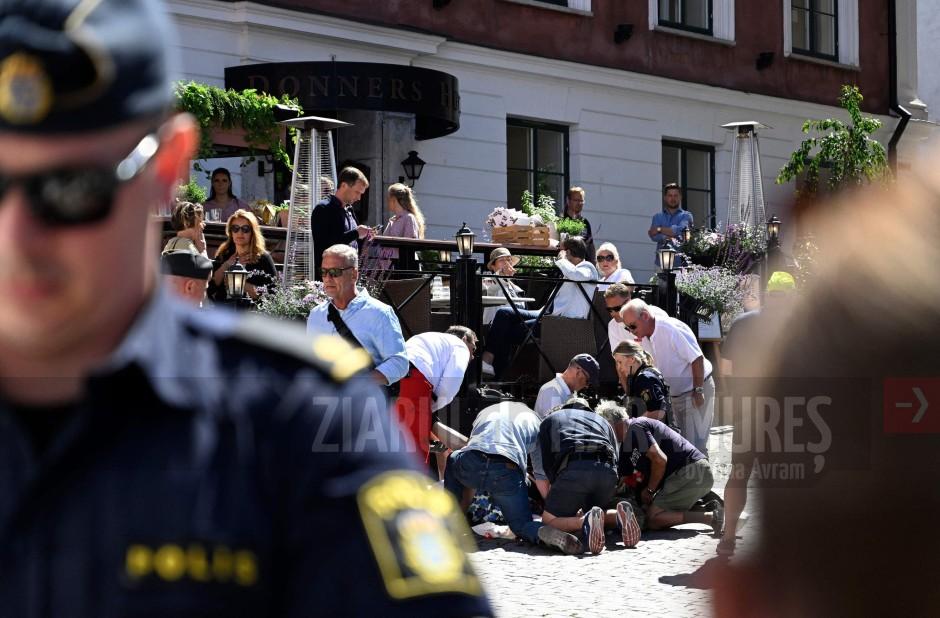 Suedia: O femeie a fost înjunghiată mortal la un eveniment politic