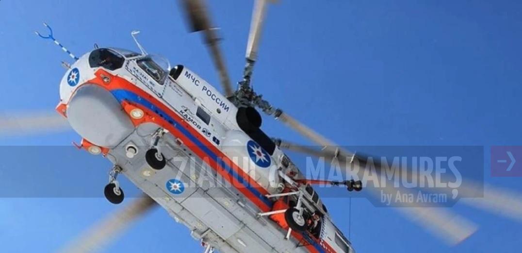 Rusia: Trei morţi într-un accident de elicopter în peninsula Kamceatka