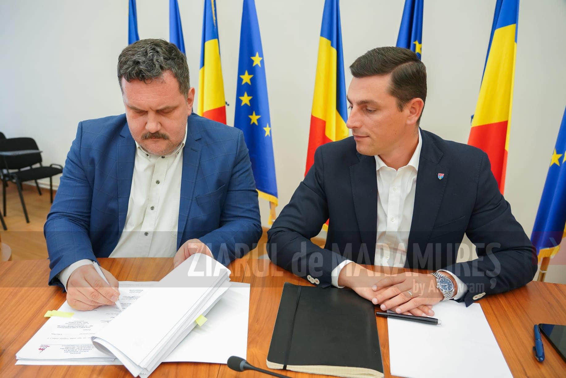 Ionel Bogdan: ”Am semnat contractul pentru realizarea Studiului de fezabilitate al Drumului Expres Baia Mare-Satu Mare”