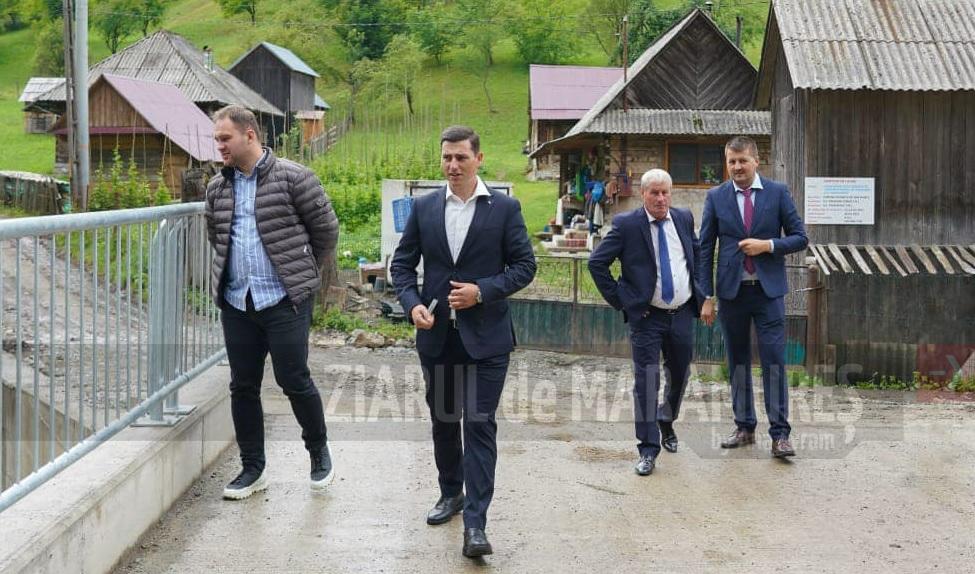 Se extinde rețeaua electrică spre cătunul Cornățea, Poienile de sub Munte