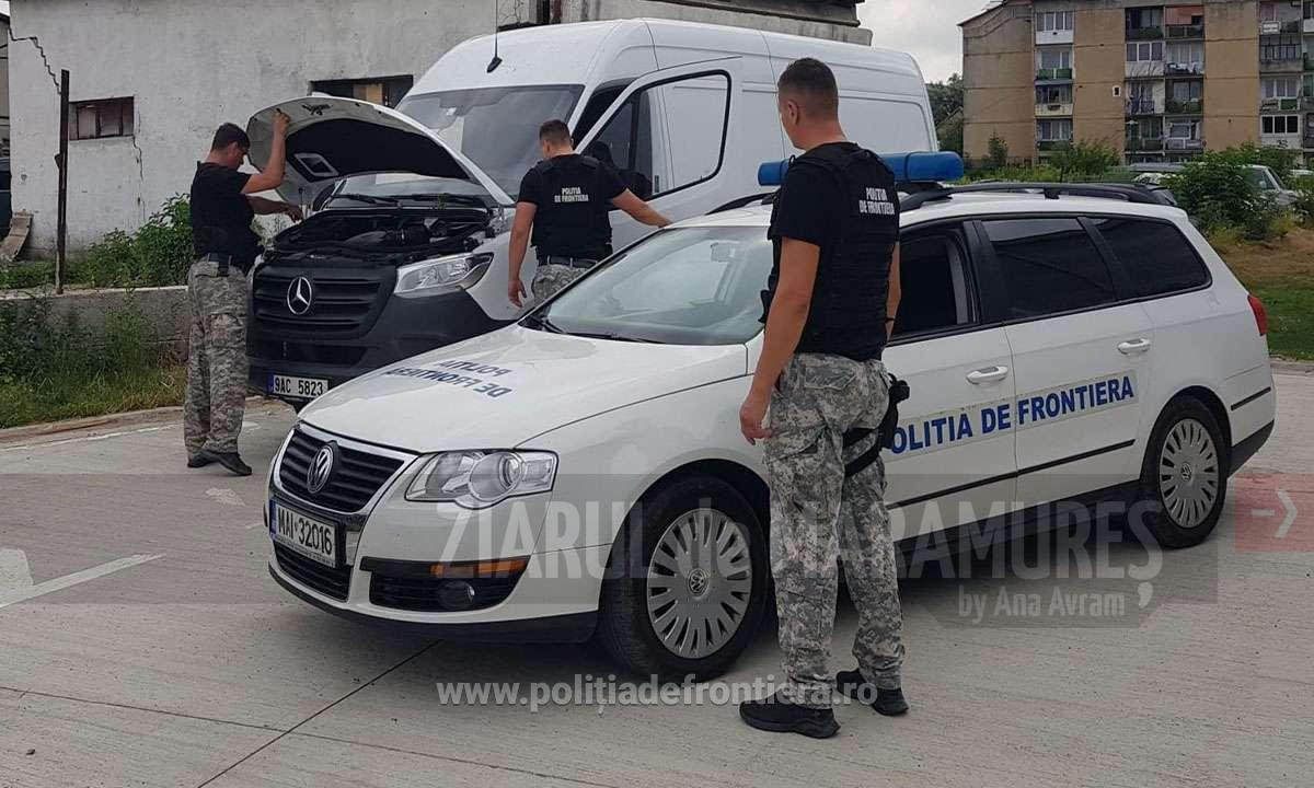 Mercedes căutat de autorităţile din Cehia, descoperit în Sighetu Marmației