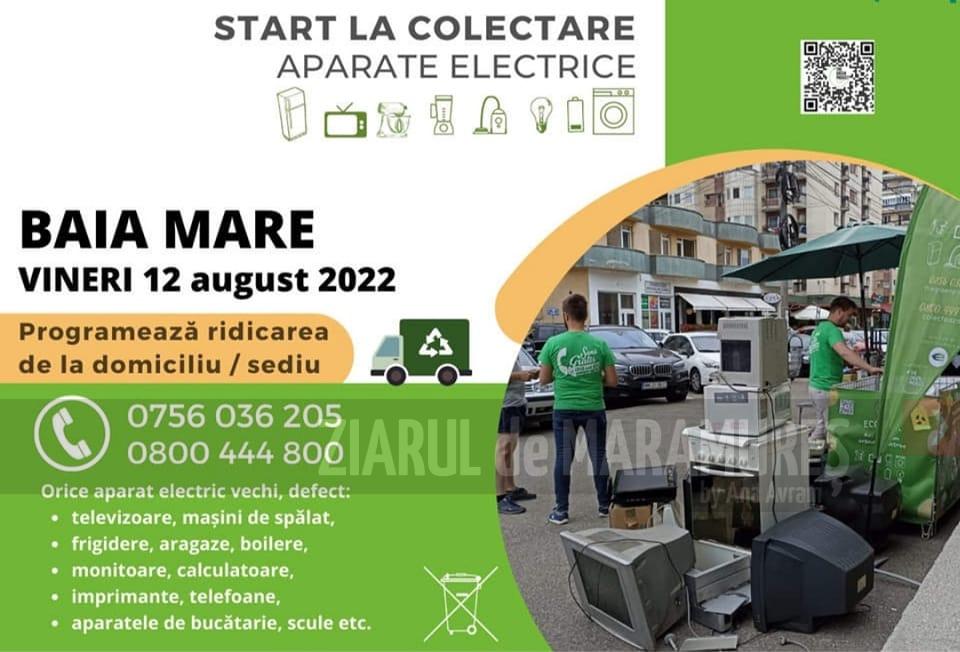 ADI DEȘEURI MARAMUREȘ: Vineri, 12 august 2022, o nouă acțiune de colectare în municipiul Baia Mare