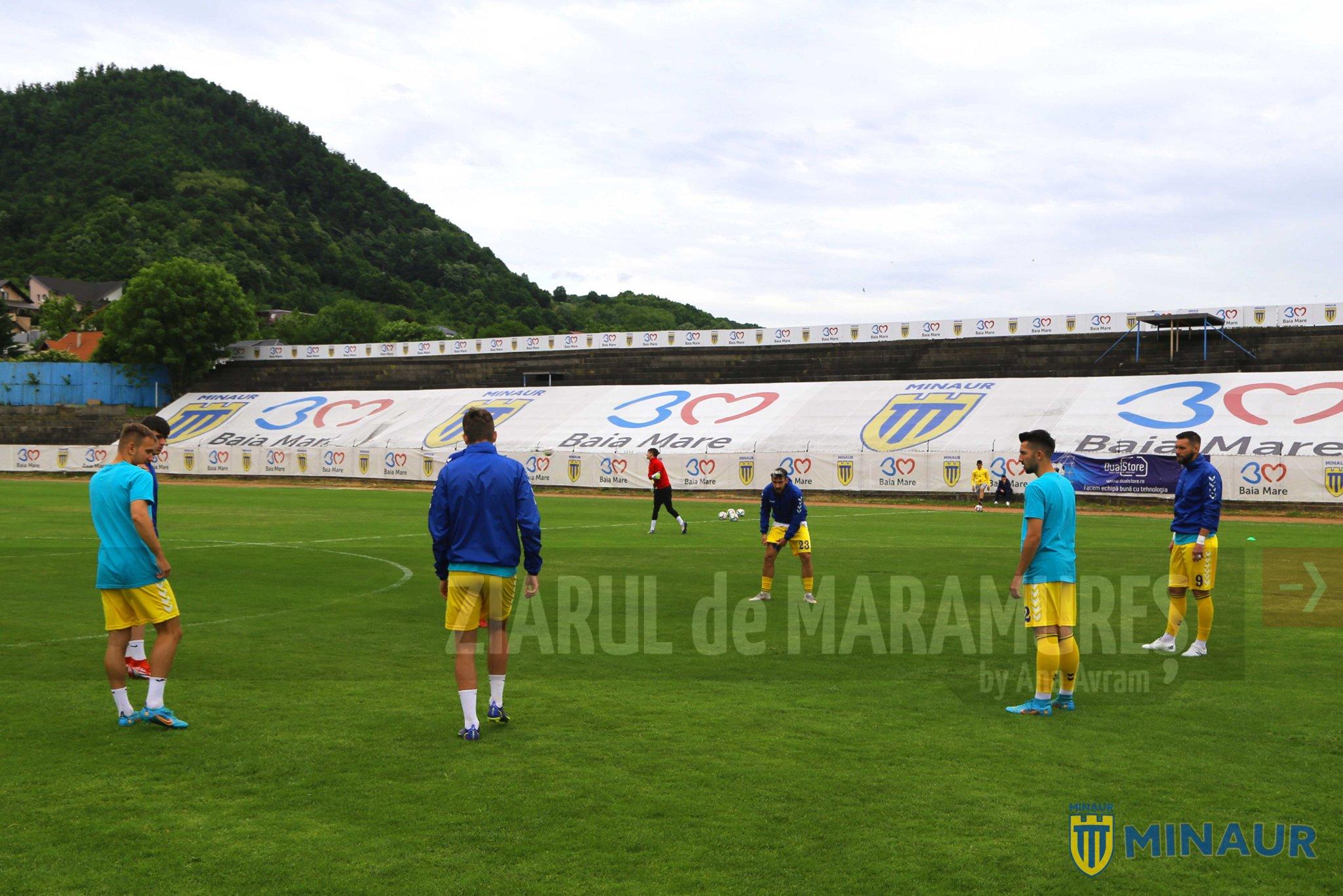 Fotbal: Minaur vs. CSM Satu Mare în turul III din Cupa României