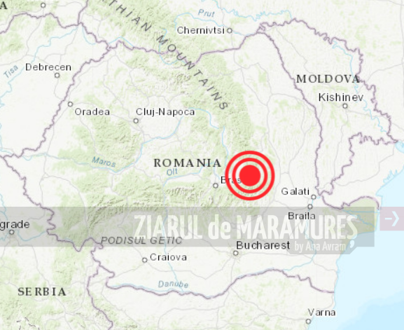 Două cutremure în zona Vrancea în mai puțin de 48 de ore