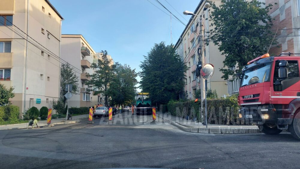 Baia Mare: Tronson din strada Transilvaniei închis pentru asfaltare