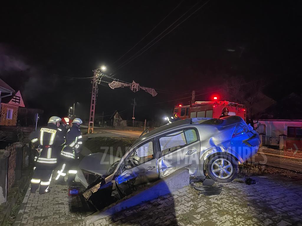 Accident rutier la Gârdani, cu cinci victime. Echipele de intervenție au fost la fața locului